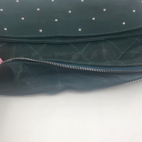 Chez by Cheryl Green Rectangular Bag Flap Zipper - Picture 10 of 15